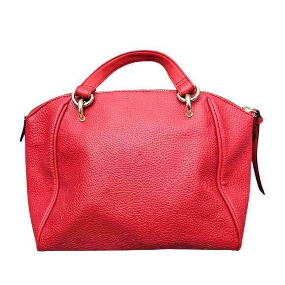 Juicy Couture Style 600 Vegan Leather Red Handbag - Picture 9 of 16